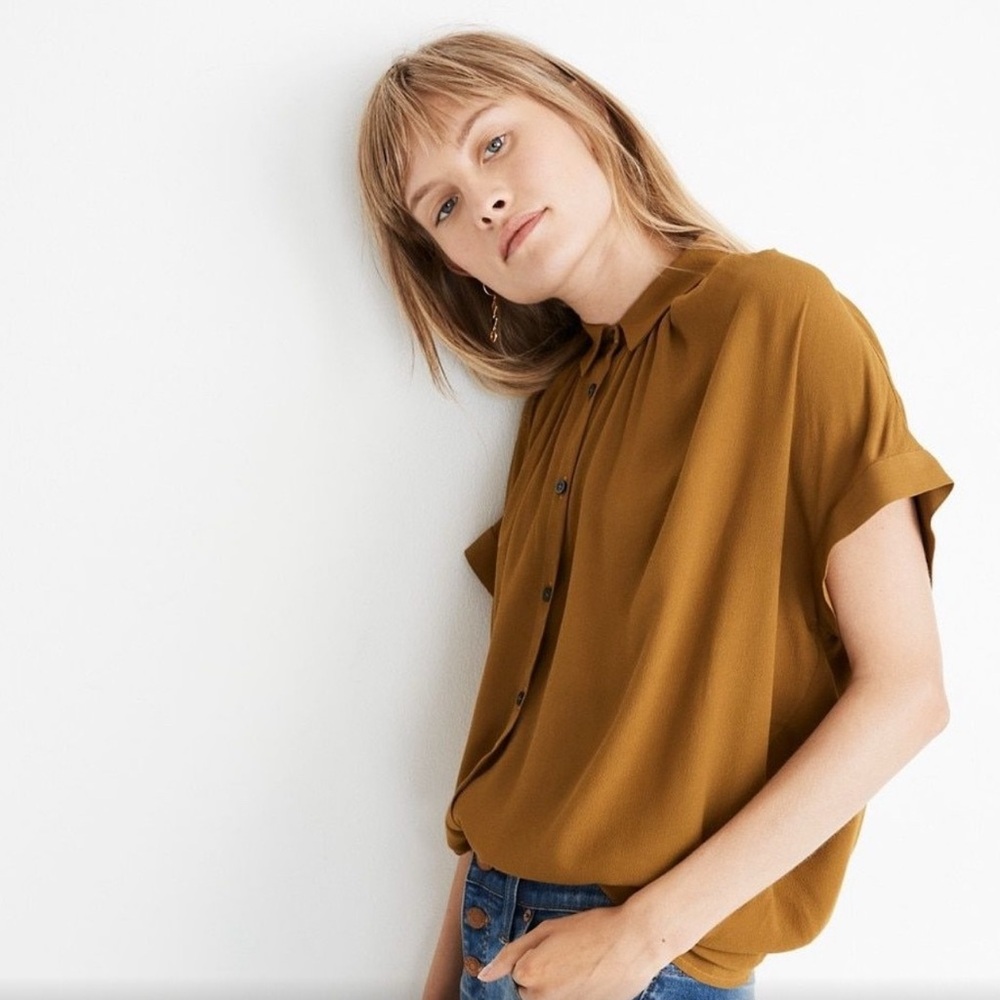 Madewell Central Drapey Shirt - XXL